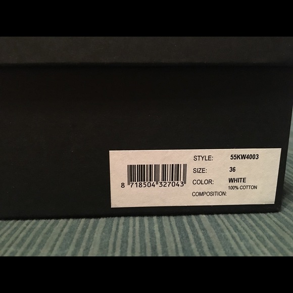 Karl Lagerfeld Paris Men NIB Karl Lagerfeld printed sneakers sz 6 Italy